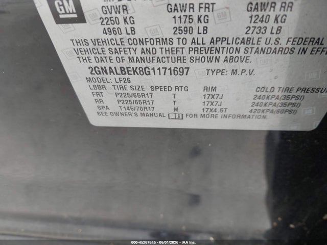 Chevrolet Equinox Ls