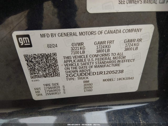 Chevrolet Silverado 1500 4wd  Short Bed Lt