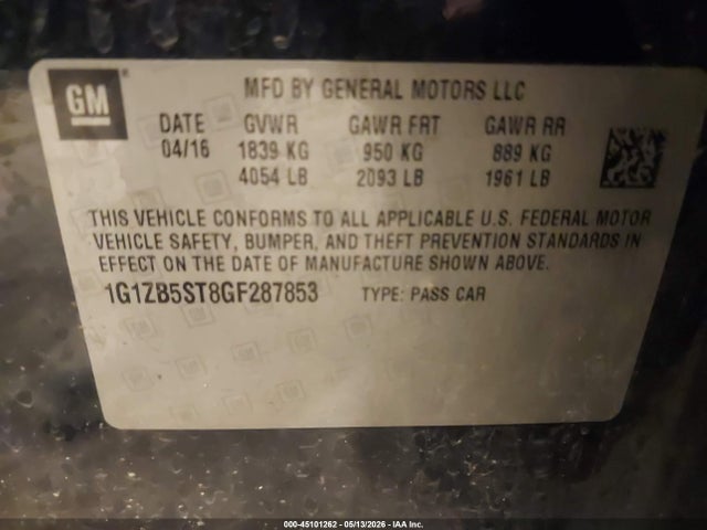 Chevrolet Malibu Ls