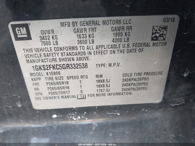 GMC Yukon Sle