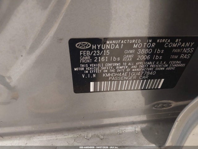 Hyundai ELANTRA Se