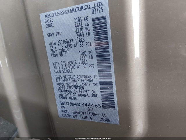 Nissan Rogue Sv Fwd
