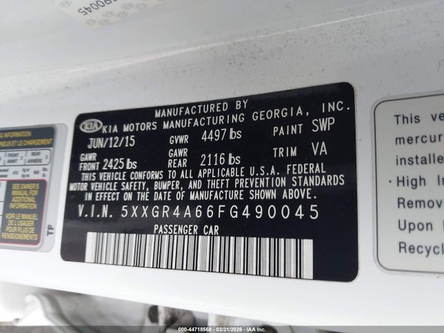 Kia Optima Sx Turbo