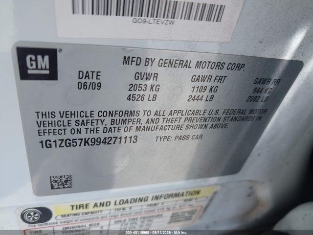 Chevrolet Malibu Ls