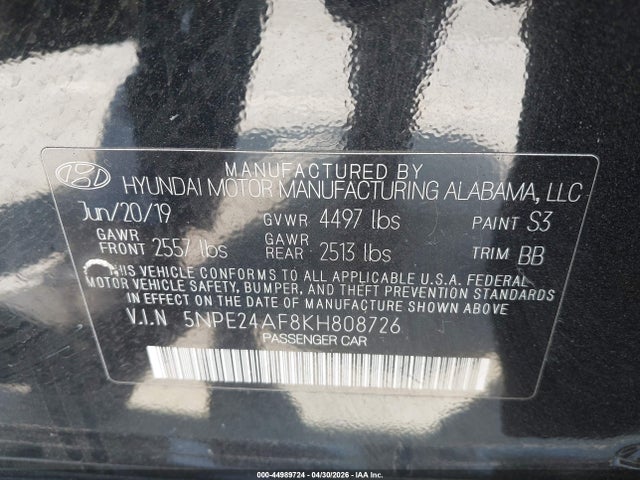 Hyundai SONATA Se