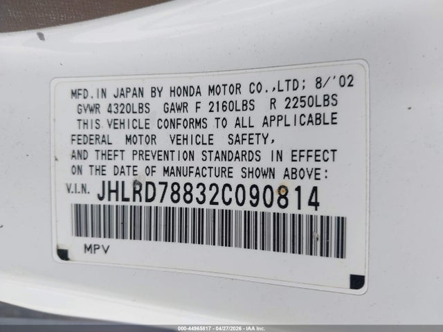 Honda CR-V Ex