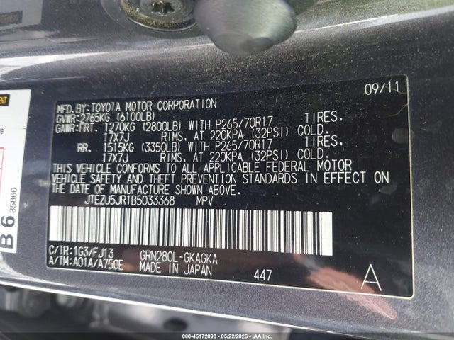 Toyota 4Runner Sr5 V6