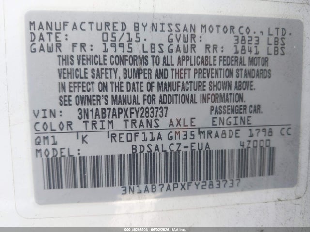 Nissan Sentra S