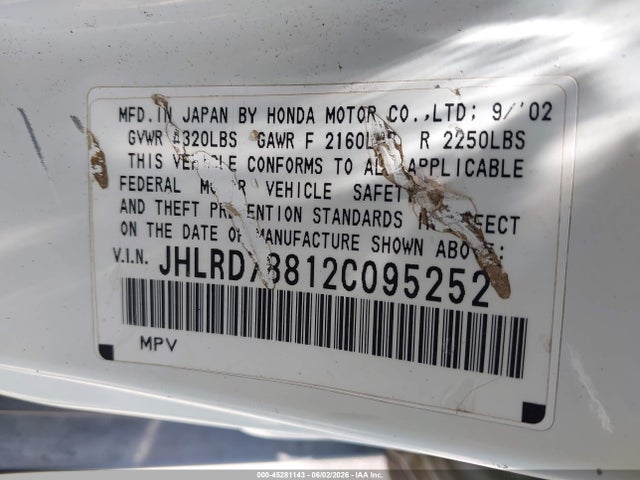 Honda CR-V Ex