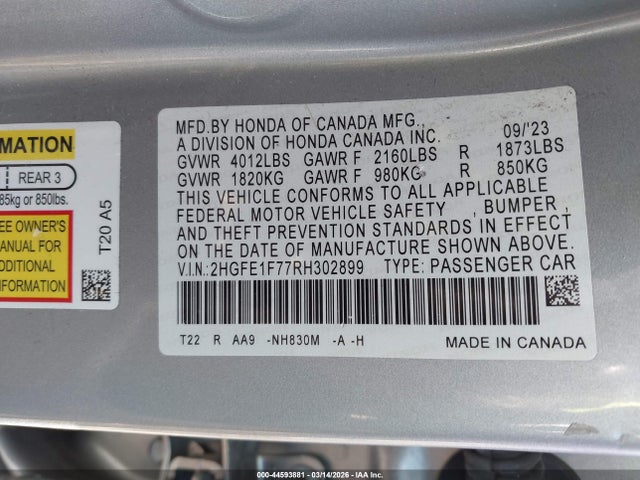 Honda Civic Ex