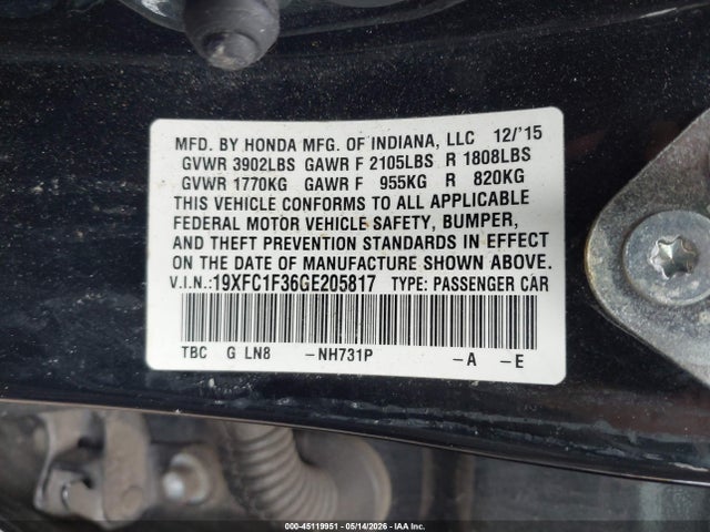 Honda Civic Ex-t
