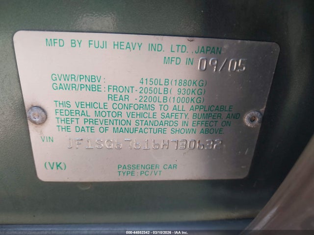 Subaru Forester 2.5x L.l. Bean Edition
