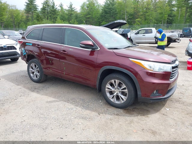 Salvage Toyota Highlander Image
