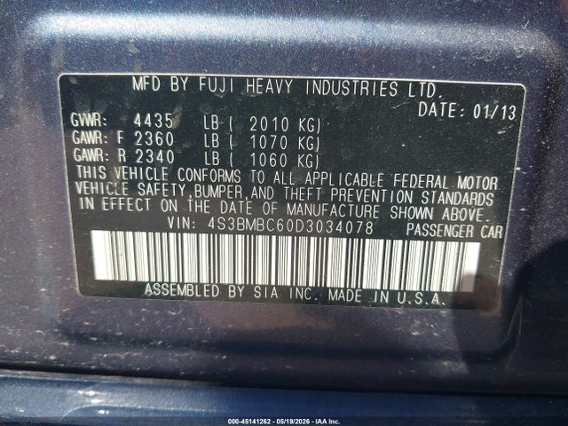 Subaru Legacy 2.5i Premium