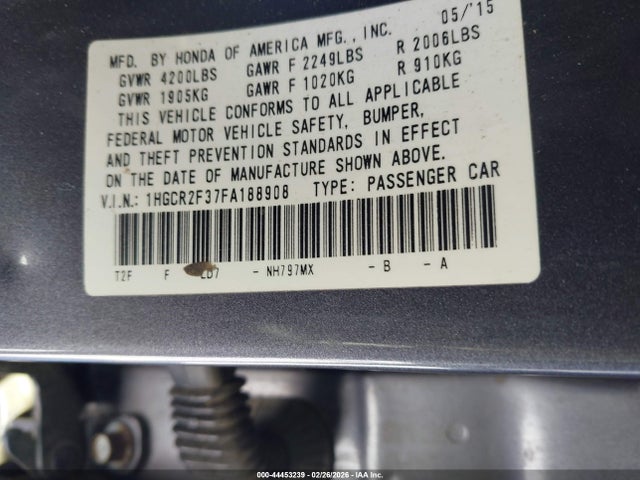 Honda Accord Lx
