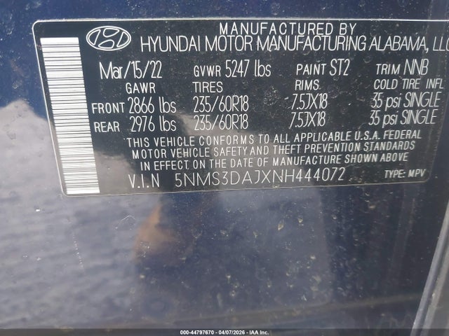 Hyundai SANTA FE Sel