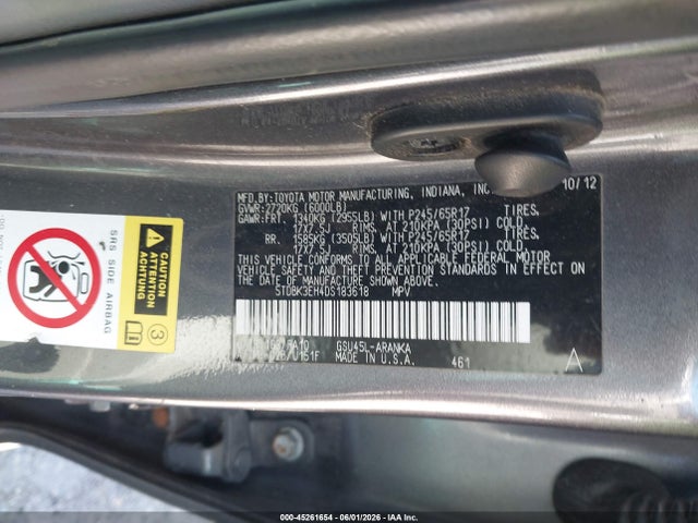 Toyota Highlander Base Plus V6