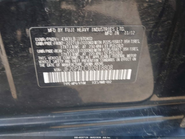 Subaru Crosstrek 2.0i Premium