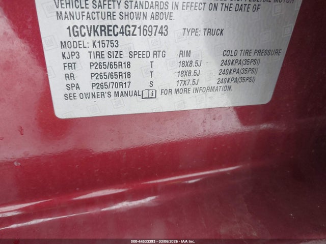 Chevrolet Silverado 1500 1lt