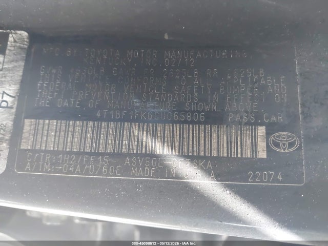 Toyota Camry Se