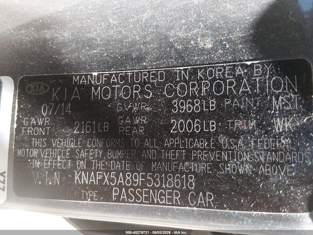 Kia Forte Ex