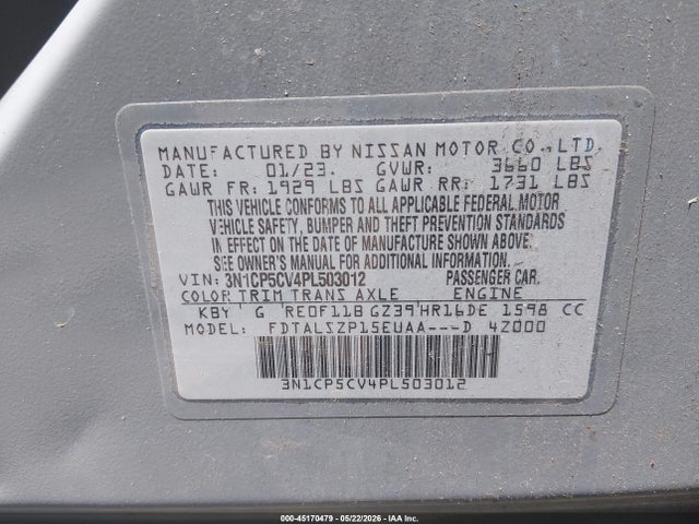 Nissan Kicks Sv Xtronic Cvt