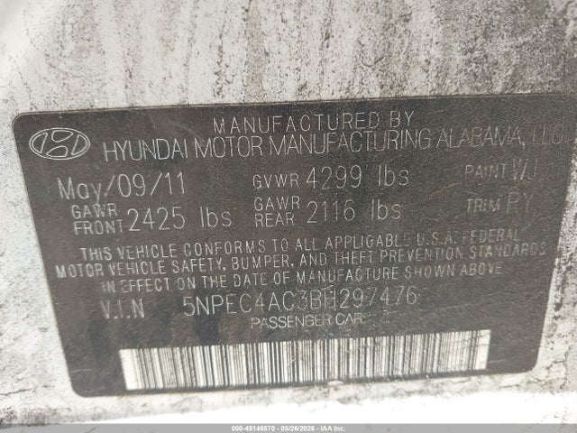 Hyundai SONATA Se