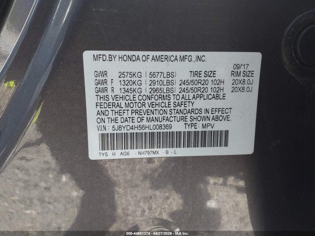 Acura MDX Technology Package