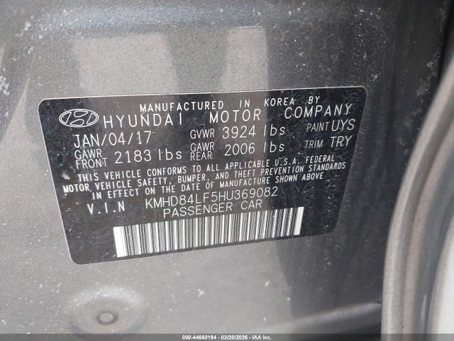 Hyundai ELANTRA Value Edition