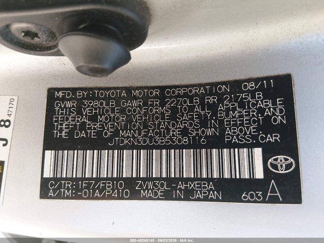 Toyota Prius Three