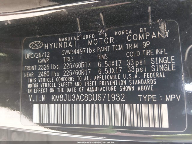 Hyundai TUCSON Gls