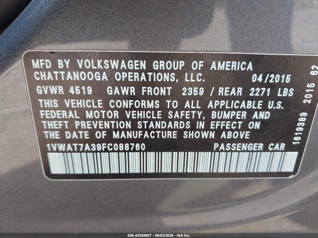 Volkswagen Passat 1.8t Limited Edition