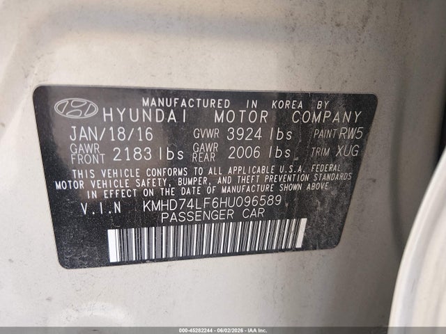 Hyundai ELANTRA Se