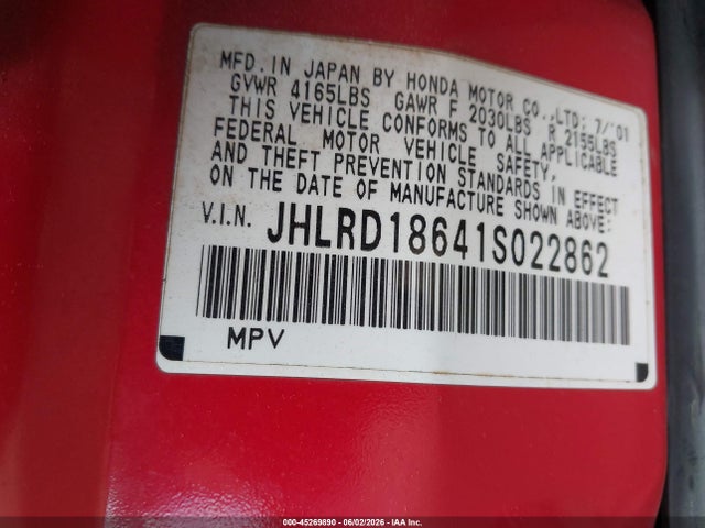 Honda CR-V Ex