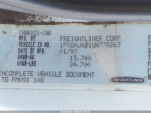 Freightliner Medium Conventional Fl70