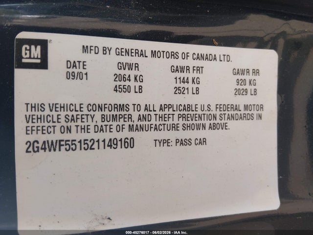 Buick Regal Gs