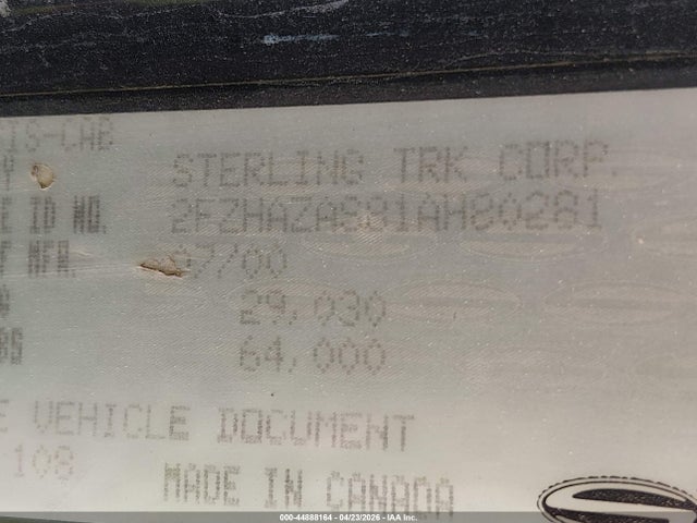 Sterling Truck Lt 9500