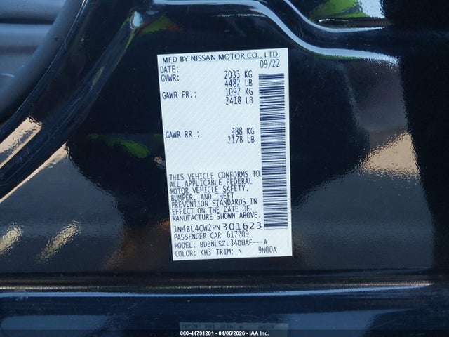 Nissan Altima Sr Intelligent Awd