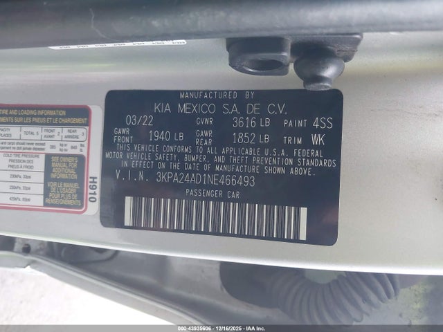 Kia Rio Lx