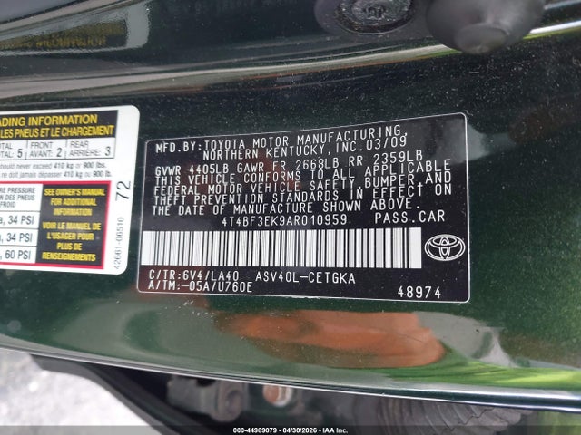 Toyota Camry Xle