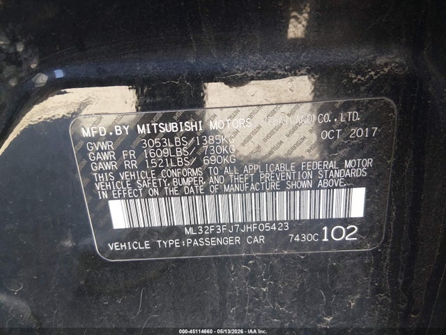 Mitsubishi Mirage Es