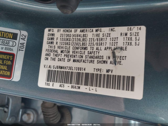Honda CR-V Ex-l