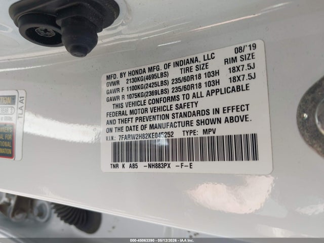 Honda CR-V Ex-l