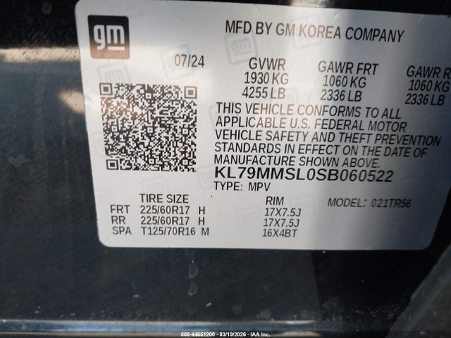 Chevrolet Trailblazer Fwd Ls