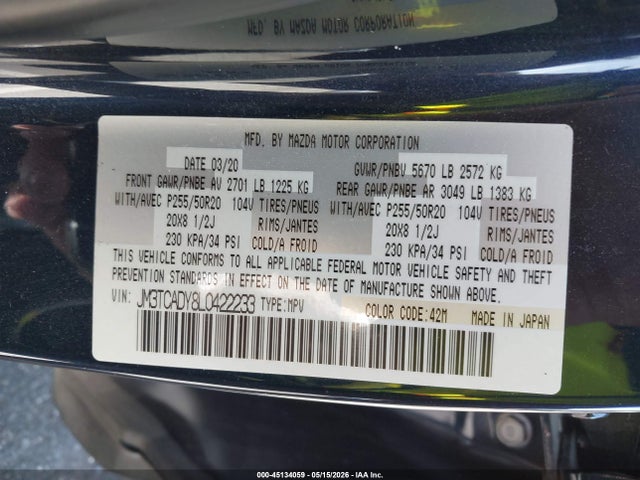 Mazda Cx Grand Touring