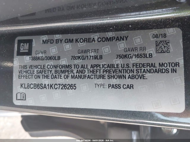 Chevrolet Spark Ls Cvt