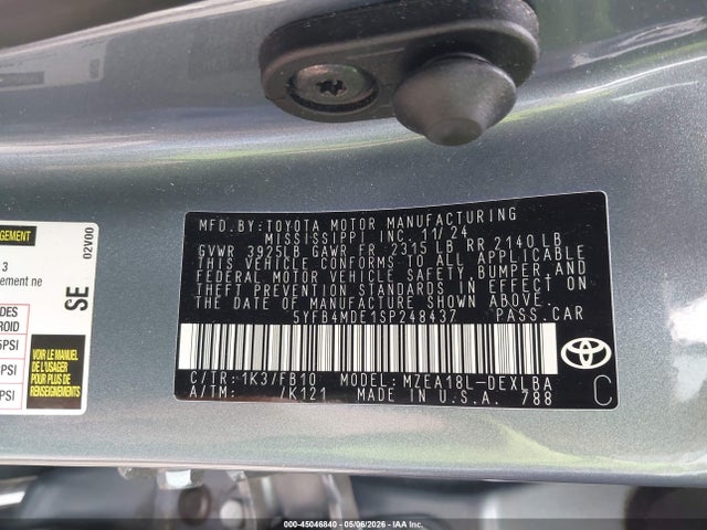 Toyota Corolla Le