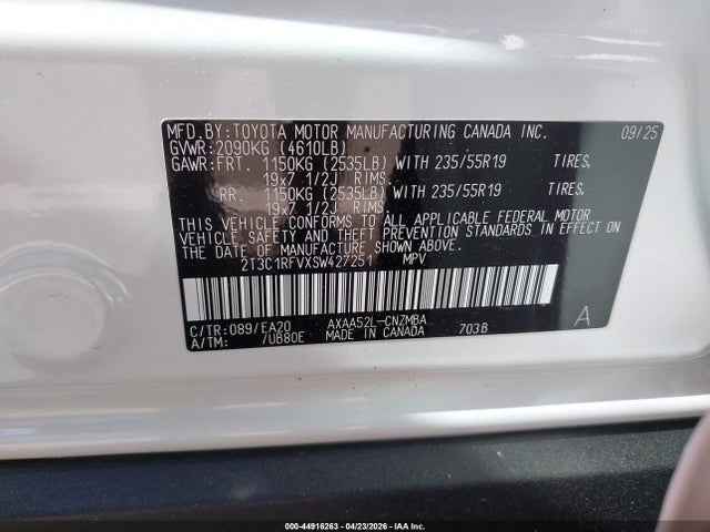 Toyota RAV4 Xle Premium