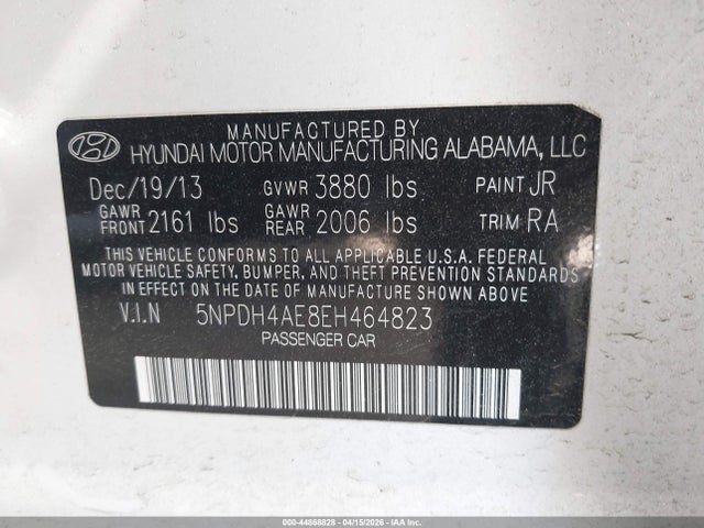 Hyundai ELANTRA Se