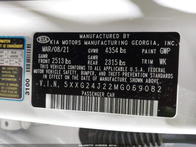 Kia K5 Lx